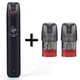 Pod система Elf Bar RF350 kit + 2 додаткові картриджі (Електронна сигарета) Black - зображення 1
