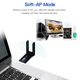 Wi-Fi адаптер двухдиапазонный Без бренда 2.4 / 5 ГГц 1300 Мбит/с USB3.0 Черный (1013-521-00) - изображение 3
