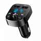 Автомобільний FM трансмітер BauTech Bluetooth із USB QC 3.1 Чорний (1013-540-00) - зображення 7