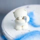 Силіконовий молд Ведмедик з подарунком - изображение 4