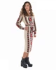 В'язана жіноча сукня "Троянда яскрава" 0518 46 розмір - зображення 6