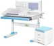 Комплект ErgoKids TH-325 Blue Парта + тумба (TH-325 + BD C3_ BLUE) - изображение 2