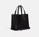 Сумка женская кожаная Coach Willow Tote 24 черная - изображение 2