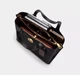 Сумка женская кожаная Coach Willow Tote 24 черная - изображение 4