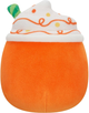 М'яка іграшка Squishmallows Halloween Lester O'Lantern Latte 19 см (0196566214248) - зображення 3