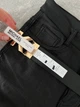 Женский кожаный двусторонний ремень Michael Kors Reversible Logo and Leather (558515) - изображение 6