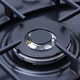 Черная газовая варочная поверхность WEILOR GM W614 BL, газ-контроль, на 4 конфорки - изображение 10