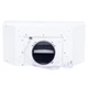 Белая полновстраиваемая мощная кухонная вытяжка WEILOR PBE 6230 GLASS WH 1100 LED, 60 см, 1100 куб.м. - изображение 7