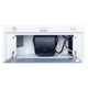 Белая полновстраиваемая мощная кухонная вытяжка WEILOR PBE 6230 GLASS WH 1100 LED, 60 см, 1100 куб.м. - изображение 8
