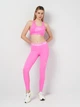 Спортивный топ для фитнеса женский Nike Futura Bra FB4080-675 XS Розовый/Белый (0196976628147) - изображение 9