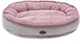Овальный лежак Harley and Cho Donut Soft Touch Pink L (100х70х21) (3102866) - изображение 1