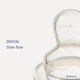 Соска Difrax Силиконовая соска для бутылочки для кормления Difrax Dental рис (694) - изображение 5