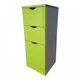 Комод Mikola-M Stairs 3 ящики HPL 1111 gloss 40 см - изображение 5