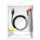Кабель Baseus Halo Data USB to Type-C 3m Black (CATGH-E01) - изображение 3