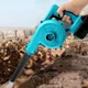 Аккумуляторная воздуходувка-пылесос 2в1 24V/1300мАч садовый пылесос для очистки сада и дома Green - изображение 4