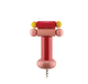 Штопор механический Alessi 18 см розовый (ES17PINK) - изображение 1