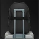 Рюкзак для ноутбука 15" Lesko 2205 Black 20-35 л водонепроницаемый городской - изображение 6