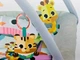 Детский розвивающий игровой коврик BABYSIT для малышей с мягкими бортиками дугами и игрушками для девочек Розовый - изображение 7