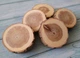 Зріз дерева для рукоділля, творчості шліфований з двох сторін акація з корою ⌀ від 6 до 7 см товщина 1.8 см 5 шт. - зображення 3