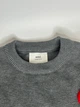 Свитер Ami Paris Ami de Coeur Sweater Red Размер S Серый - изображение 3