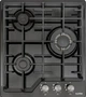 Газова варильна поверхня ventolux hg430-l3 (bk) - зображення 1