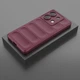 Захисний чохол Deexe Terra Case для Xiaomi Redmi Note 13 5G - Wine Red - зображення 3