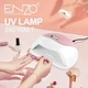 Настольная Ультрафиолетовая профессиональная лампа для ногтей UV LAMP 240W ENZO EN-018 для полимеризации Pink - изображение 2