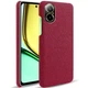 Защитный чехол KSQ Cloth Style для Realme C67 - Red - изображение 1