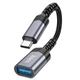 Перехідник Hoco Type-C to USB3.0 адаптер OTG UA24 (UA24TC-USB) - зображення 3