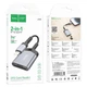Адаптер переходник Переходник HOCO 2-in-1 card reader iP UA25 OTG Lightning для телефона - SD/TF Серый - изображение 8