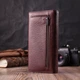Женский кошелек горизонтального формата из натуральной кожи ST Leather 22515 Бордовый - изображение 7