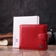 Женский трендовый кошелек из натуральной кожи ST Leather 22555 Красный - изображение 3