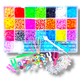 Набір для плетіння браслетів із гумок з гачком Fashion loom bands set 5000шт EU - зображення 4