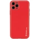 Шкіряний чохол Xshield для Apple iPhone 12 Pro (6.1") Красный / Red - изображение 1