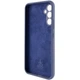 Чохол Silicone Cover Lakshmi Full Camera (AAA) для Samsung Galaxy A34 5G Темно-синій / Midnight blue - изображение 4