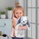 Игрушка мягконабивная Масік Зайчонок 46 см Серый (МС 080501-18) - изображение 5