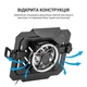 Подставка для ноутбука OfficePro для кронштейнів VESA 75x75,100x100 +RGB (LH474B) - изображение 6