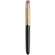 Ручка перьевая Parker PARKER 51 Deluxe Black GT FP18 F 57 011 - изображение 2