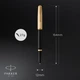 Ручка перьевая Parker PARKER 51 Deluxe Black GT FP18 F 57 011 - изображение 4