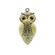 Жіночі фігурні флешки Dinosaur Driver 32Gb Crystal owl Сова Gold - зображення 1
