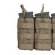 Результат потрійний відкритий Primal Gear Triple Carbine Magazine Pouch Koga Olive - зображення 2