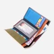 Кошелек женский кожаный ST Leather Accessories leather-19446 Разноцветный - изображение 4