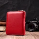 Портмоне Для Женщин На Молнии Из Натуральной Кожи St Leather Красный (259669) - изображение 7