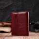 Жіночий шкіряний гаманець для карток купюр та монет ST Leather bg194fash92 Бордовий - зображення 14