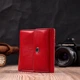 Женский Кошелек Среднего Размера St Leather Красный (259675) - изображение 6