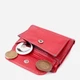 Кошелек женский кожаный ST Leather Accessories leather-19502 Красный - изображение 5