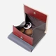 Кошелек женский кожаный ST Leather Accessories leather-19507 Разноцветный - изображение 5