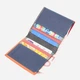 Кошелек женский кожаный ST Leather Accessories leather-19509 Разноцветный - изображение 4