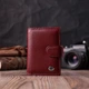 Практическая Визитница Из Натуральной Кожи St Leather Бордовый (259606) - изображение 7