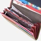 Кошелек женский кожаный ST Leather Accessories leather-22520 Разноцветный - изображение 5